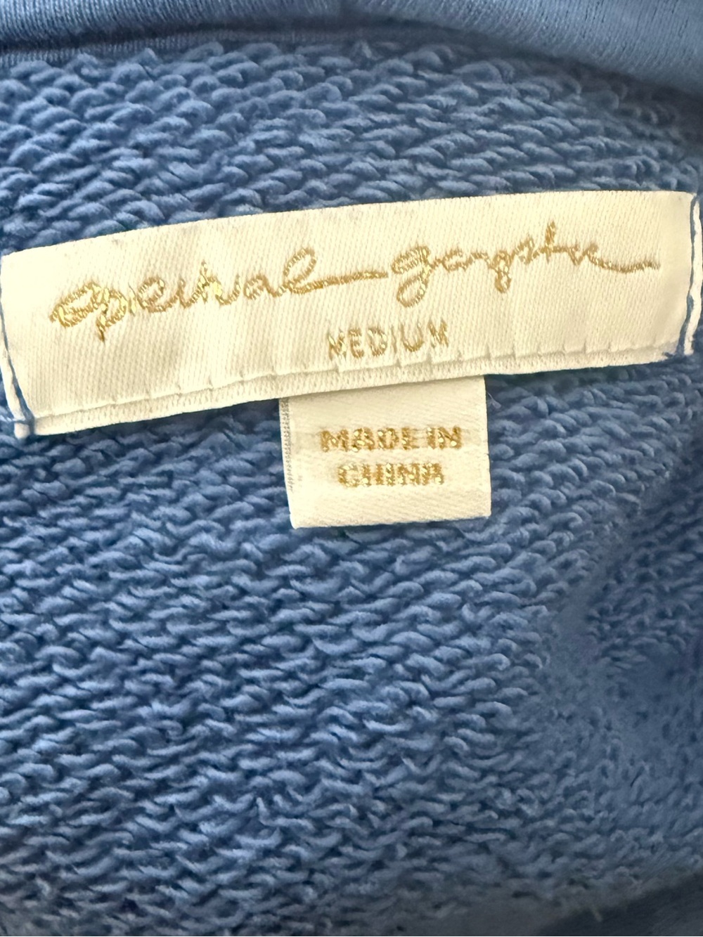 Spiritual Gangster Blue Hoodie with Pink Logo - Picture 4 of 4